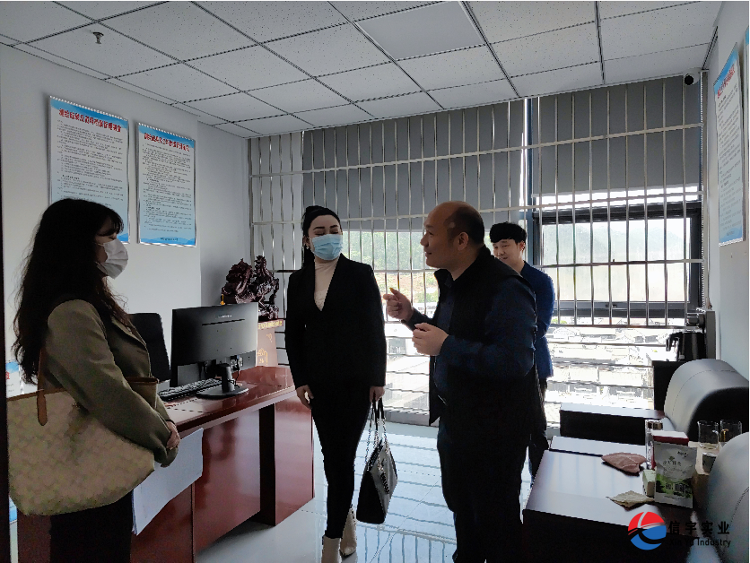 商洛市自然資源局領導蒞臨指導信宇騰遠工作